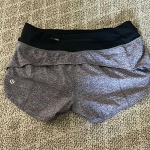 Lulu Lemon size 4 Speedup Shorts